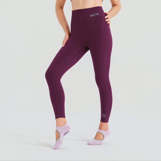 Flex Sculpt Leggings — Bordeaux