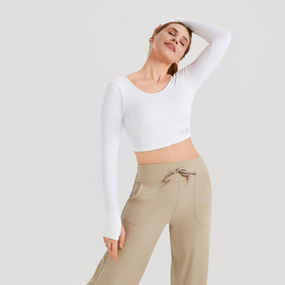 Long Sleeve Crop Top