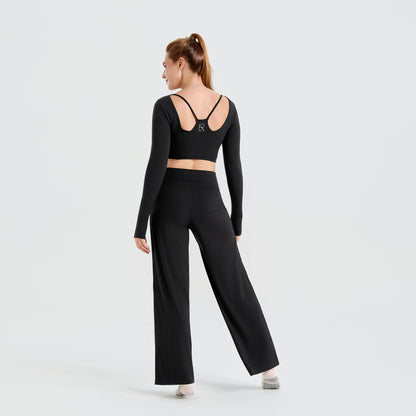 Long Sleeve Crop Top