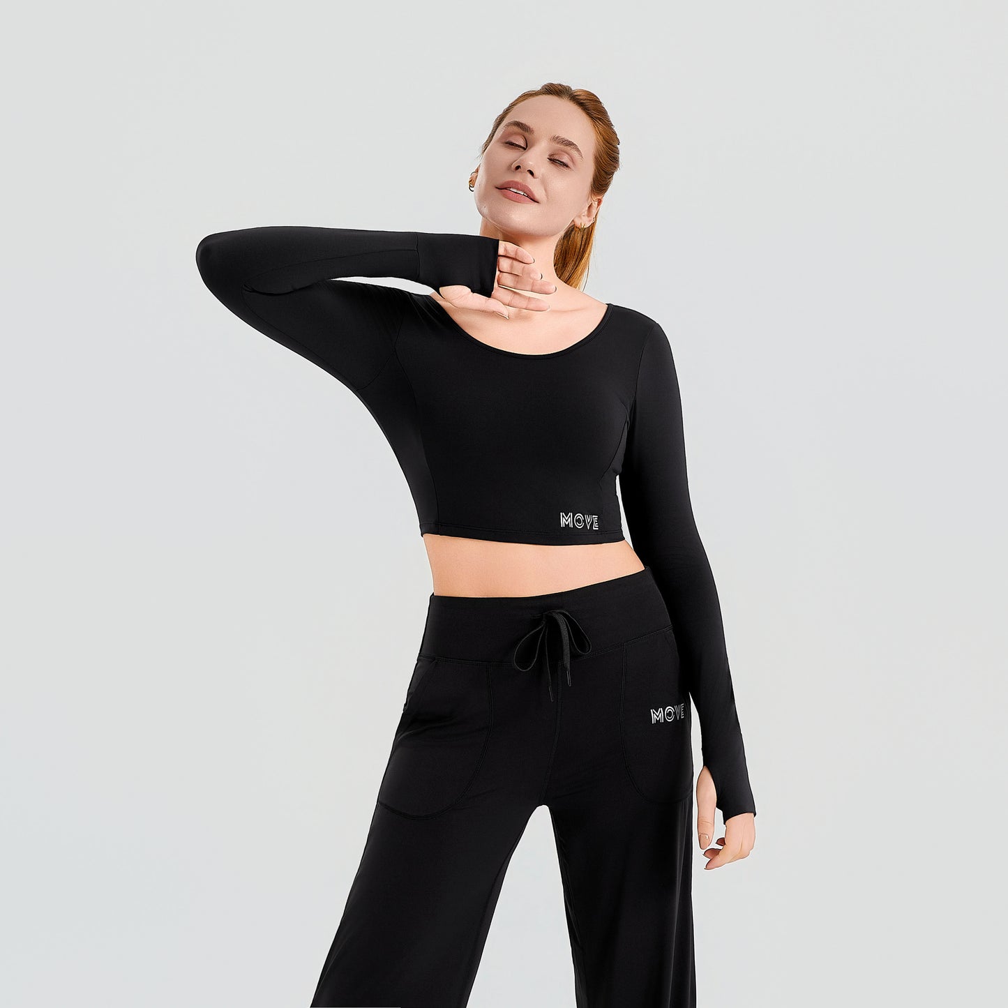 Long Sleeve Crop Top